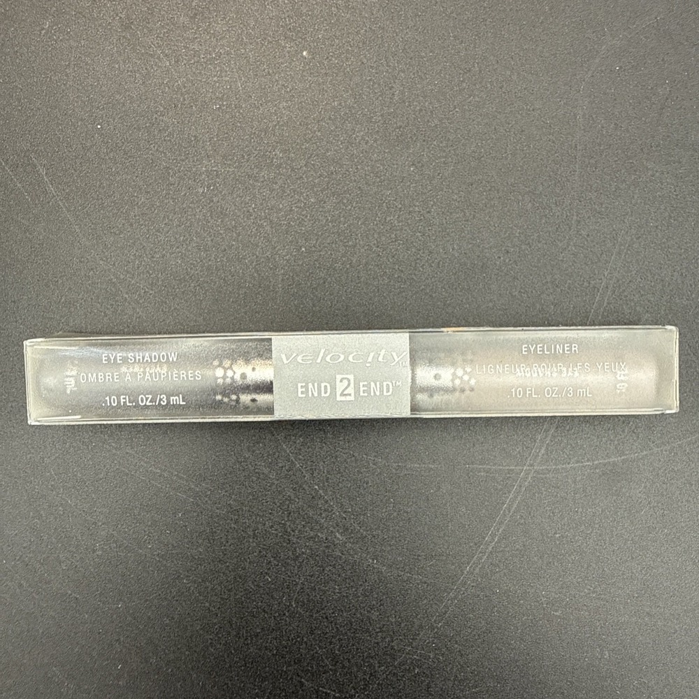 Mary Kay Velocity End 2 End Eyeshadow, Liquid Eyeliner Brush Tip Double Platinum